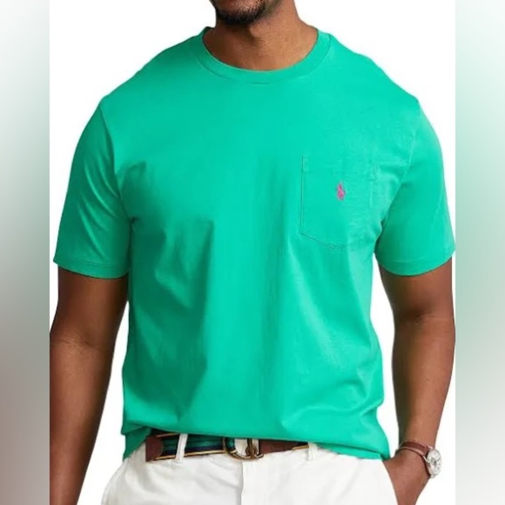 Polo Ralph Lauren - Classic Fit Jersey Short Sleeve Crewneck Pocket T-Shirt